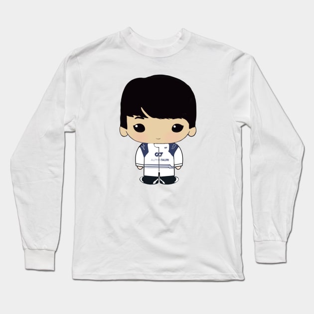 Cute little Yuki Long Sleeve T-Shirt by cutedrivers